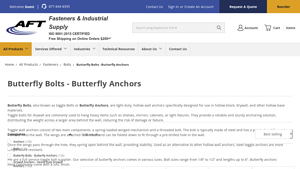 AFT Fasteners - Butterfly Bolts