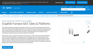 Agilent - Graphite AAS Tubes