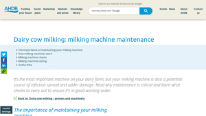 AHDB - Milking Machine Essentials