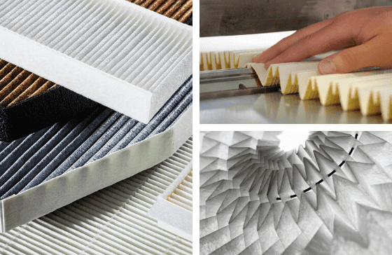 An application scenario or product detail of air conditioner filter material - Image 1