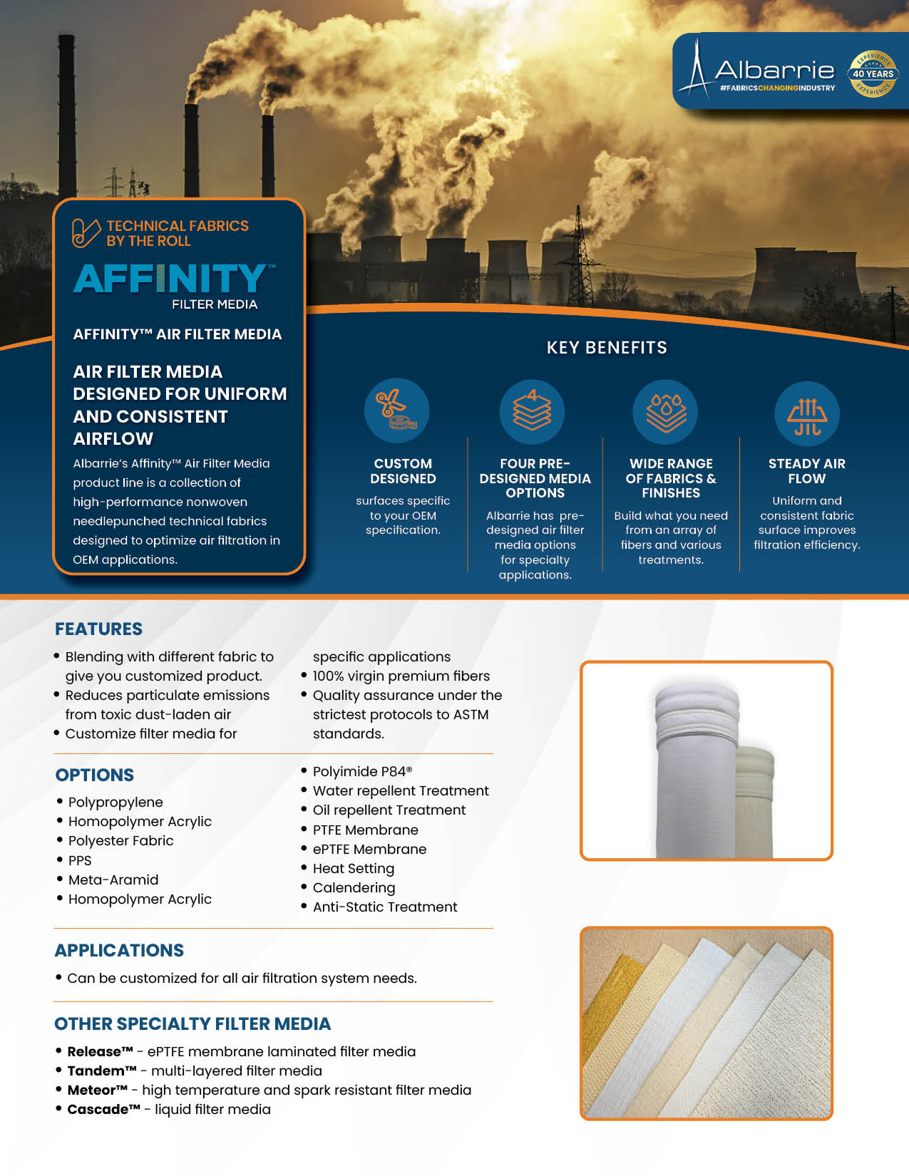 An application scenario or product detail of air filtration media - Image 14