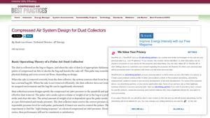 AirBestPractices - Compressed Air System Design for Dust Collectors