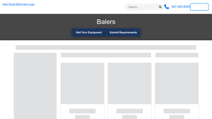 Used Balers - Various Brands