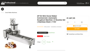 ALDKitchen - Mini Donut Maker