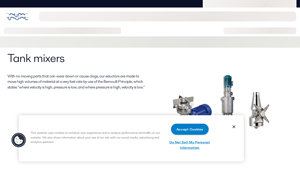 Alfa Laval - Eductors and Tank Mixers