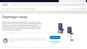 Alfa Laval - Diaphragm Valves for Ultra-Hygienic Processes