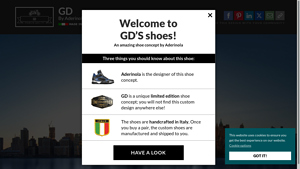 AliveShoes - GD by Aderinola Hi-Top Custom Shoes