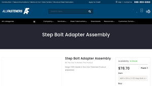 All Fasteners - Step Bolt Adapter Assembly
