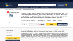 Allied Market Research - Cigarette Vending Machines