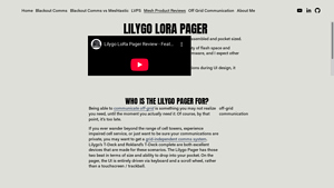 Altware Development - Lilygo LoRa Pager
