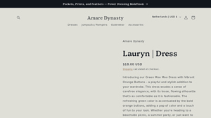 Amare Dynasty - Moo Moo Dresses