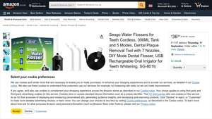 Seago - Cordless Water Flosser