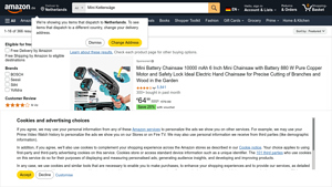WORX - WG325E Nitro Profi Mini Akku-Kettensäge