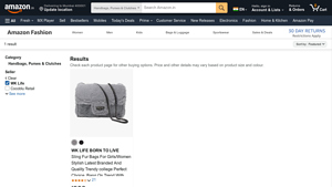 WK LIFE - Sling Fur Bags for Women