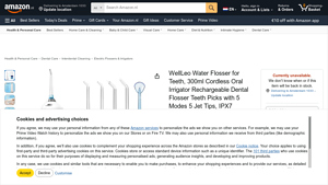 WELLLEO - WellLeo Water Flosser for Teeth