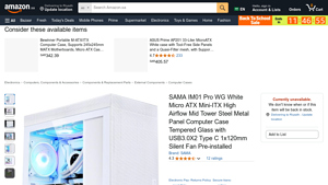 SAMA - IM01 Pro WG Gaming Case
