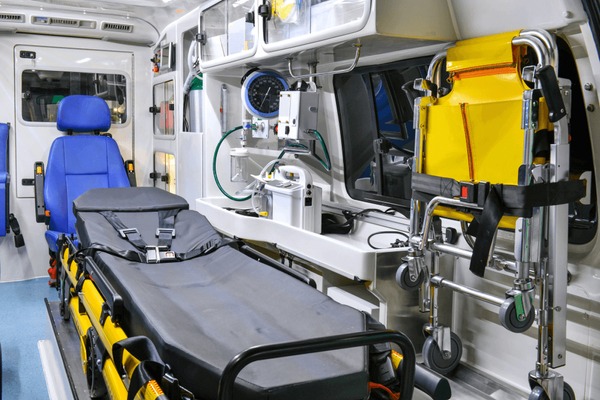 An application scenario or product detail of ambulance interior driver seat - Image 3