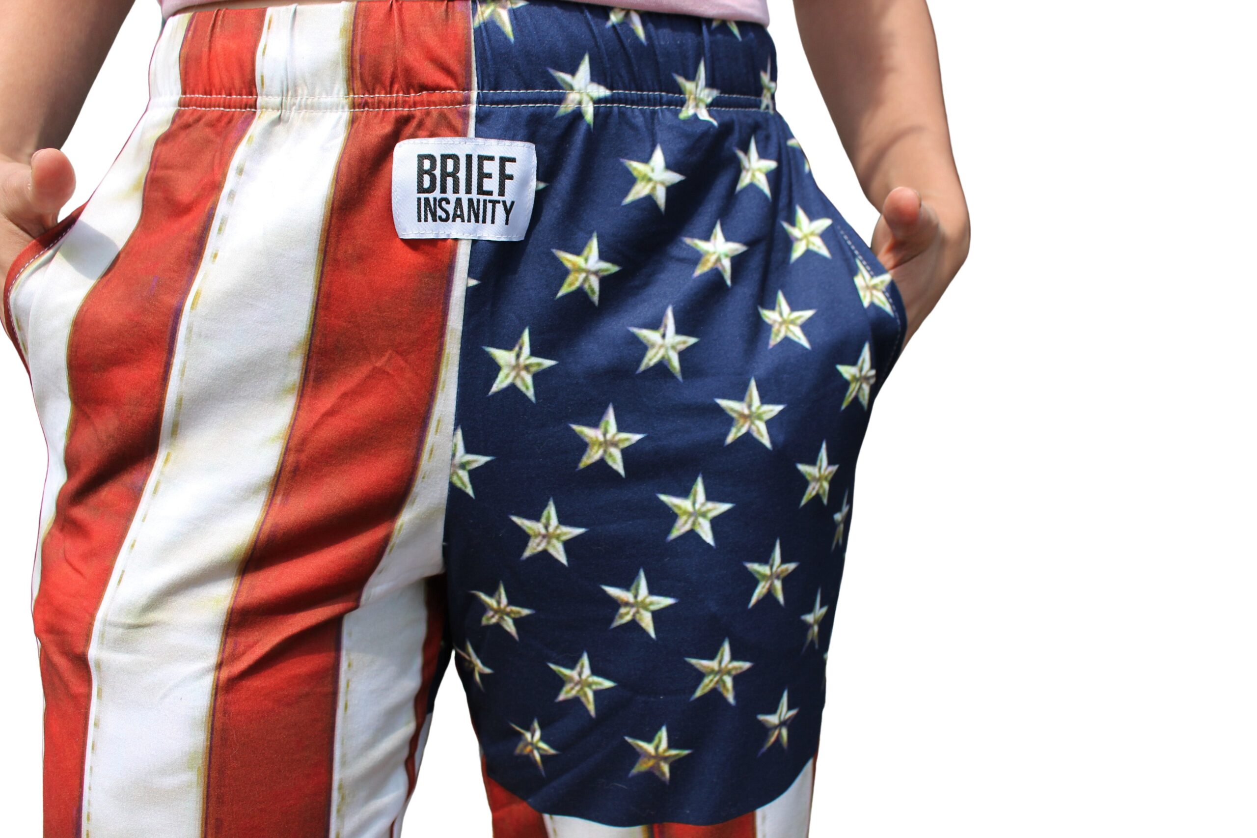 An application scenario or product detail of american flag pants - Image 16