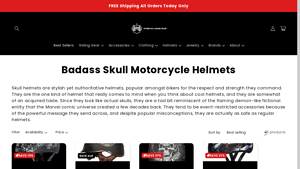 American Legend Rider - Skull Helmets