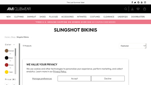 Amiclubwear - Sexy Slingshot Bikinis