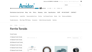 Amidon Corp - Ferrite Toroids