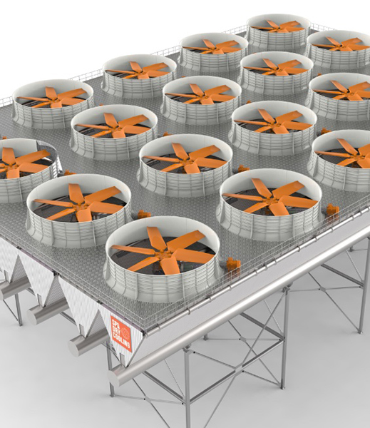 An application scenario or product detail of an induced draft air cooled condenser - Image 23