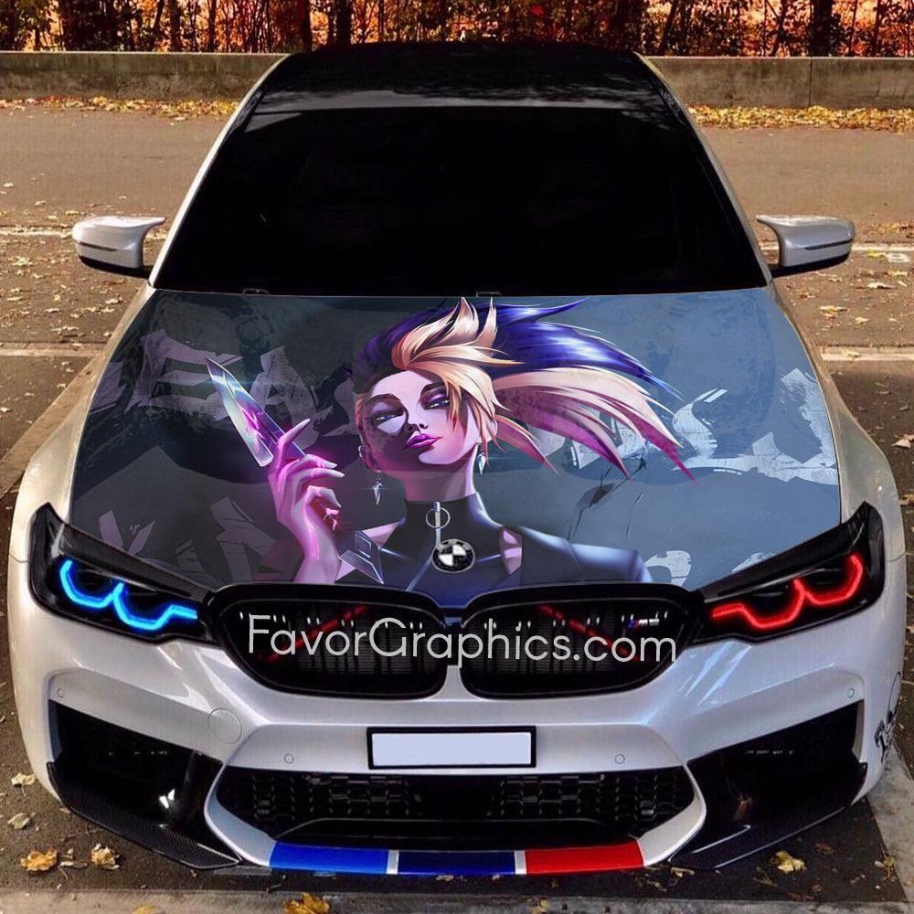 An application scenario or product detail of anime car vinyl wrap - Image 14