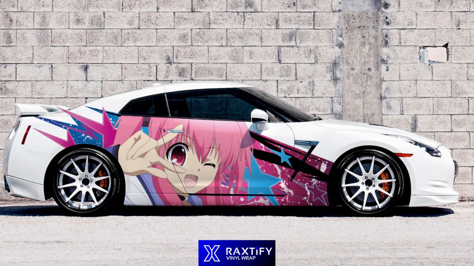 An application scenario or product detail of anime car wrap - Image 5