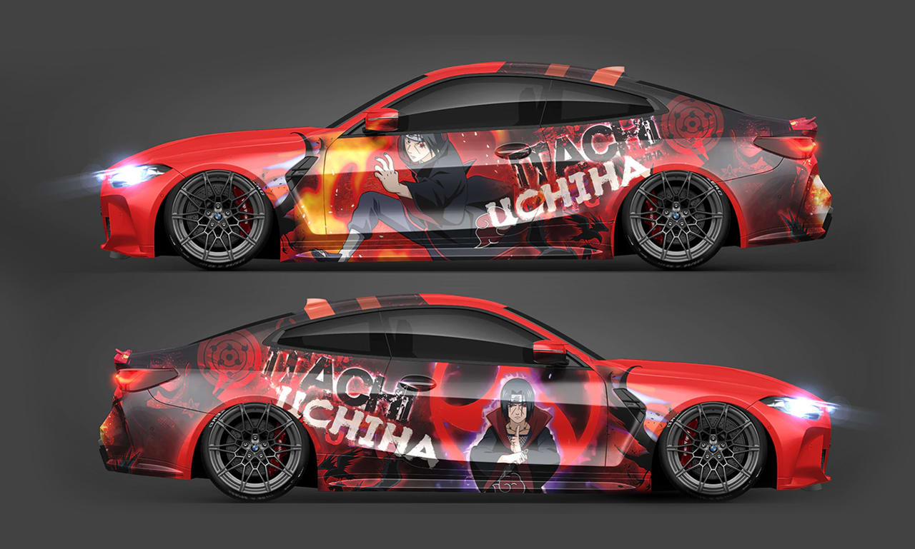 An application scenario or product detail of anime car wrap - Image 10