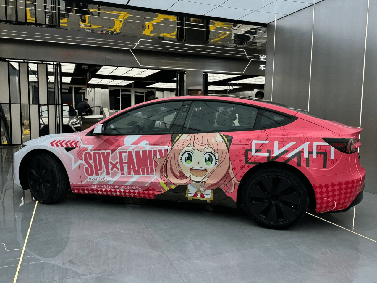 An application scenario or product detail of anime car wrap - Image 19