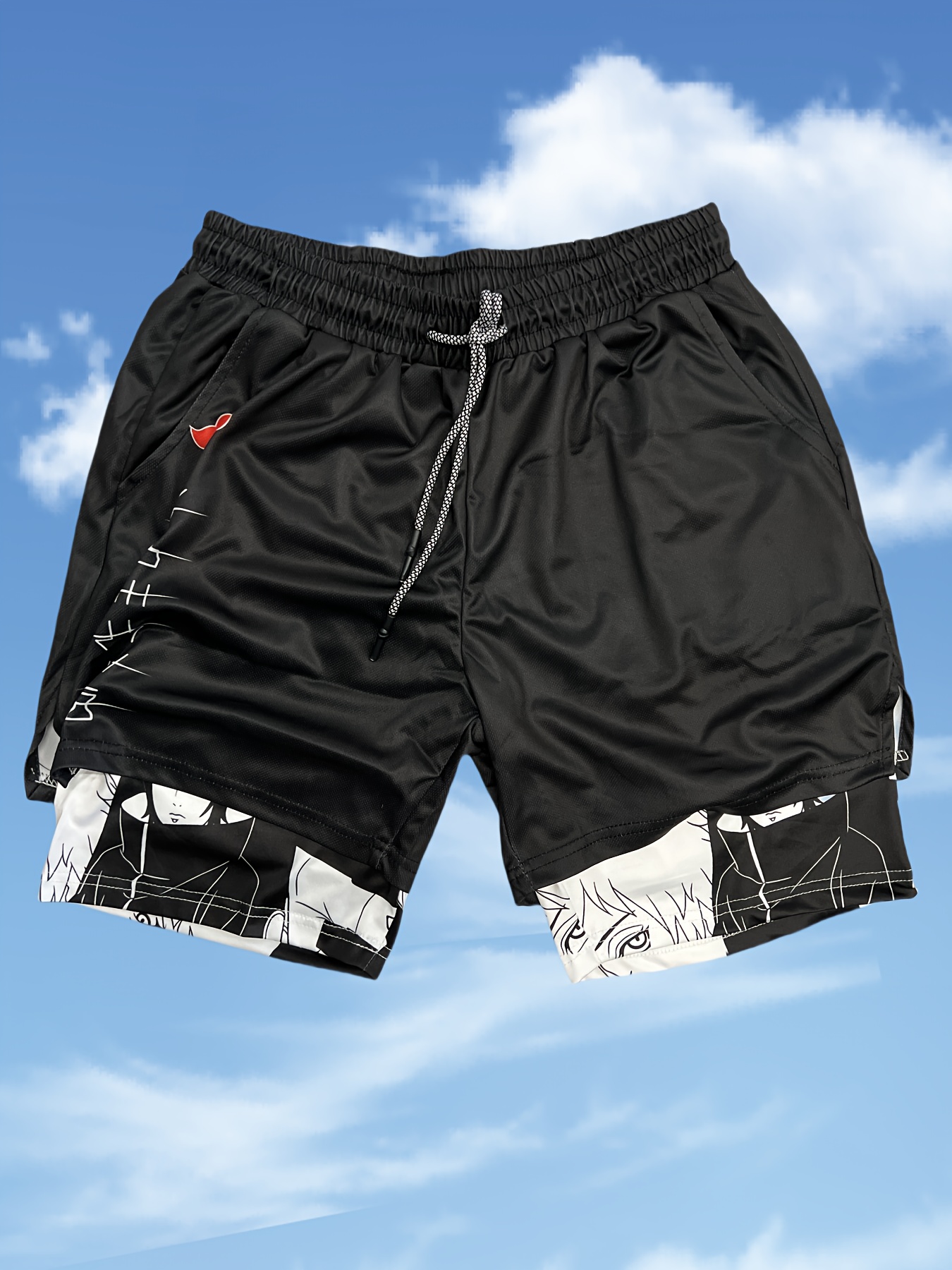 An application scenario or product detail of anime gym shorts - Image 18