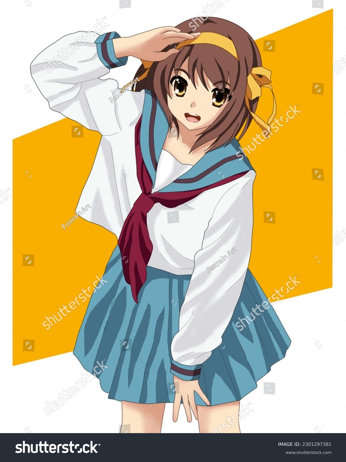 An application scenario or product detail of anime school girl uniform - Image 5