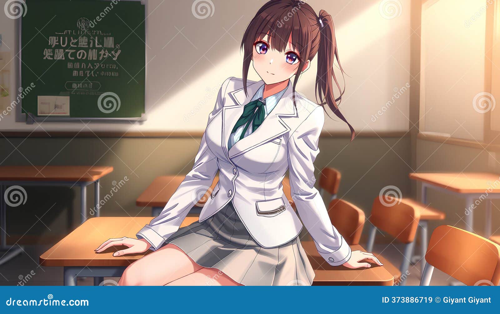 An application scenario or product detail of anime school girl uniform - Image 15
