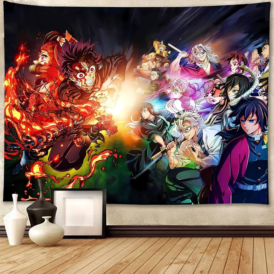 An application scenario or product detail of anime tapestry - Image 8