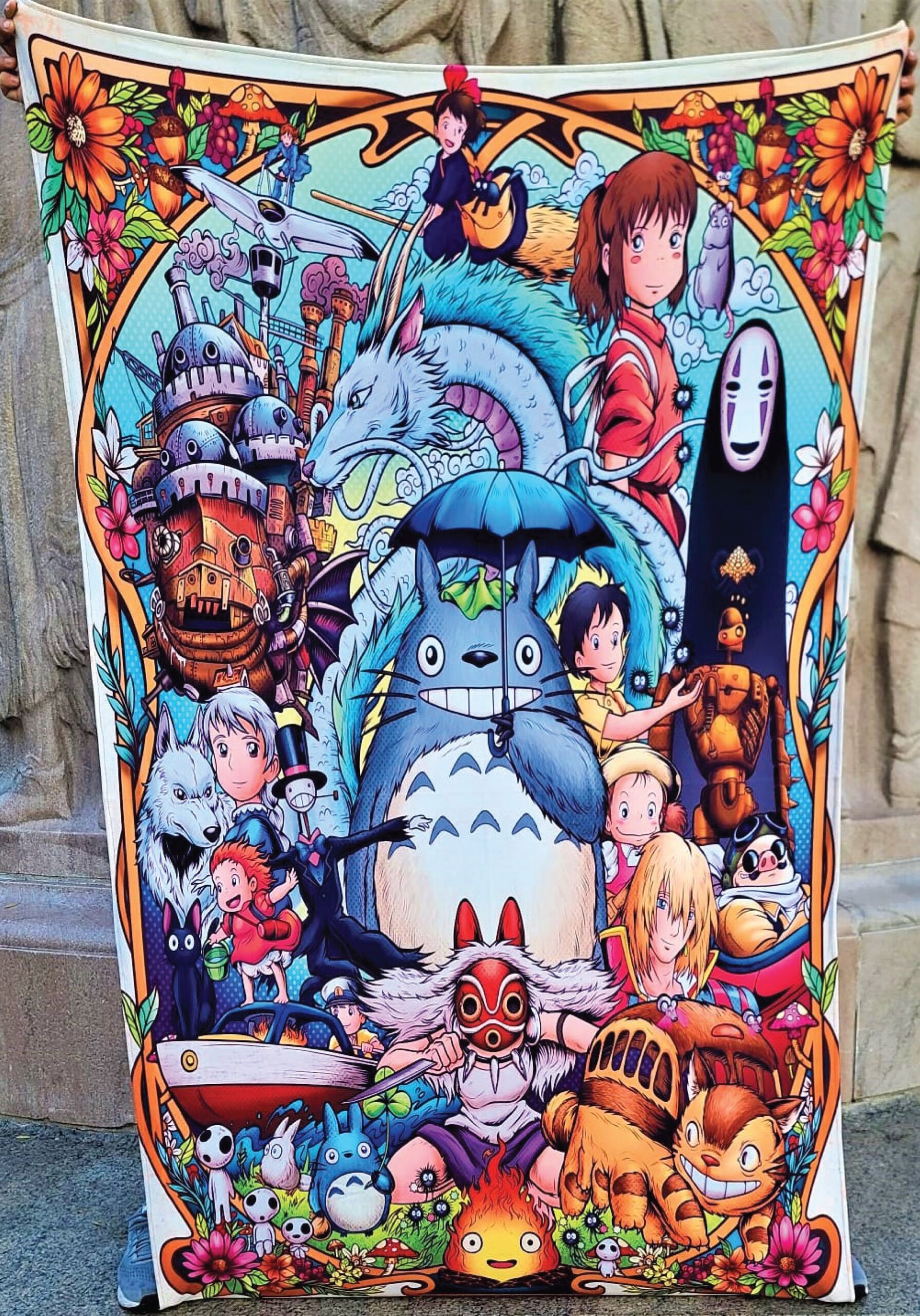 An application scenario or product detail of anime tapestry - Image 10