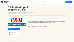 C & M Wire Rope - Industrial Supplies