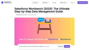 AppEQ AI - Salesforce Workbench 2025