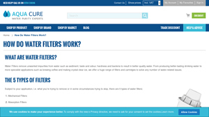 Aqua Cure - Water Filters