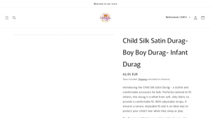 Aqueenz Den - Child Silk Satin Durag