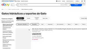 eBay - Gatos Hidráulicos y Soportes
