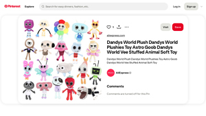 Dandy's World - Plushies Toy