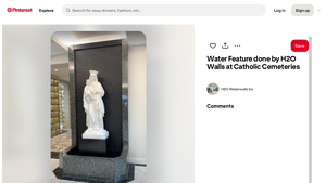H2O Walls - Water Feature Wall