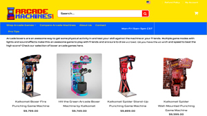 Kalkomat - Boxer Fire Punching Game Machine