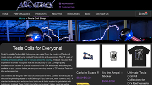 ArcAttack - Thundermouse Tesla Coil Kit