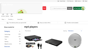 Argos - MP4 Players