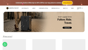 Arista Vault - Smart Luggage Collection