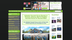 Arizona Bounce Around - Inflatable Haunted House Rental