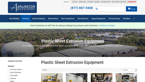 Arlington Machinery - Key Components of Plastic Sheet Extrusion Lines