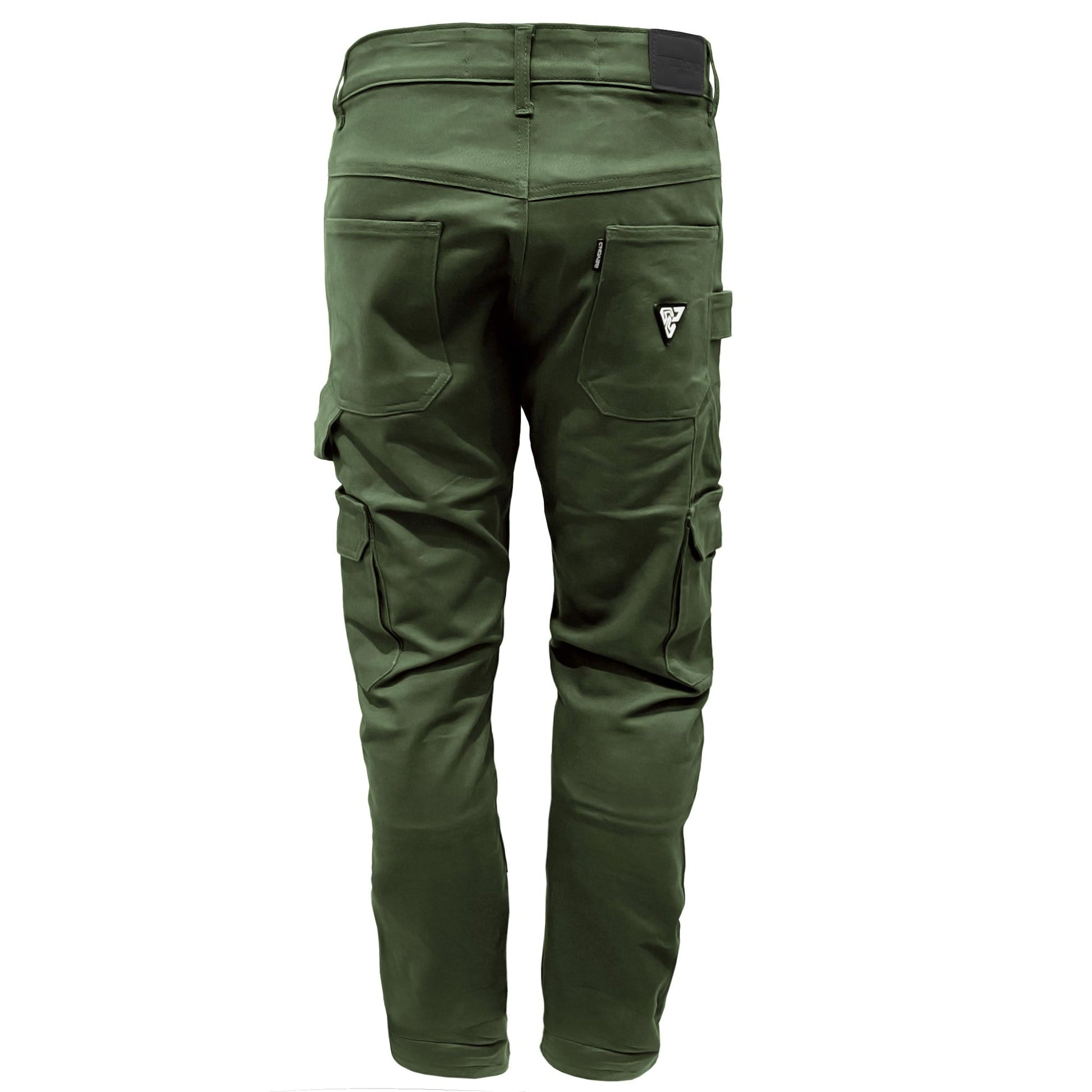 An application scenario or product detail of army green cargo pants - Image 7