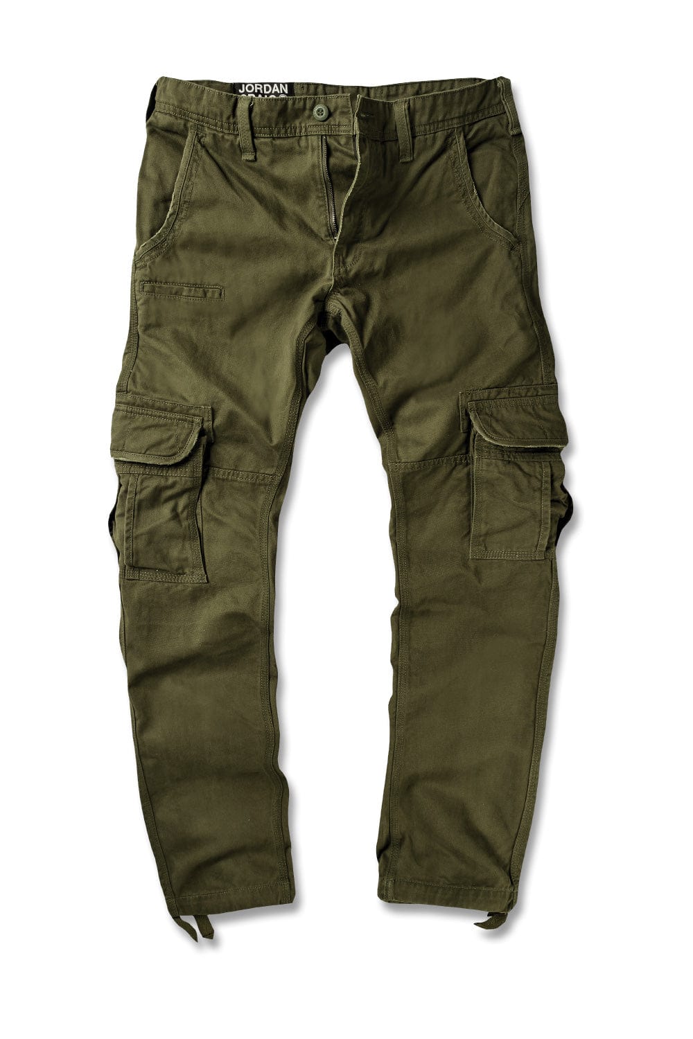 An application scenario or product detail of army green cargo pants - Image 10
